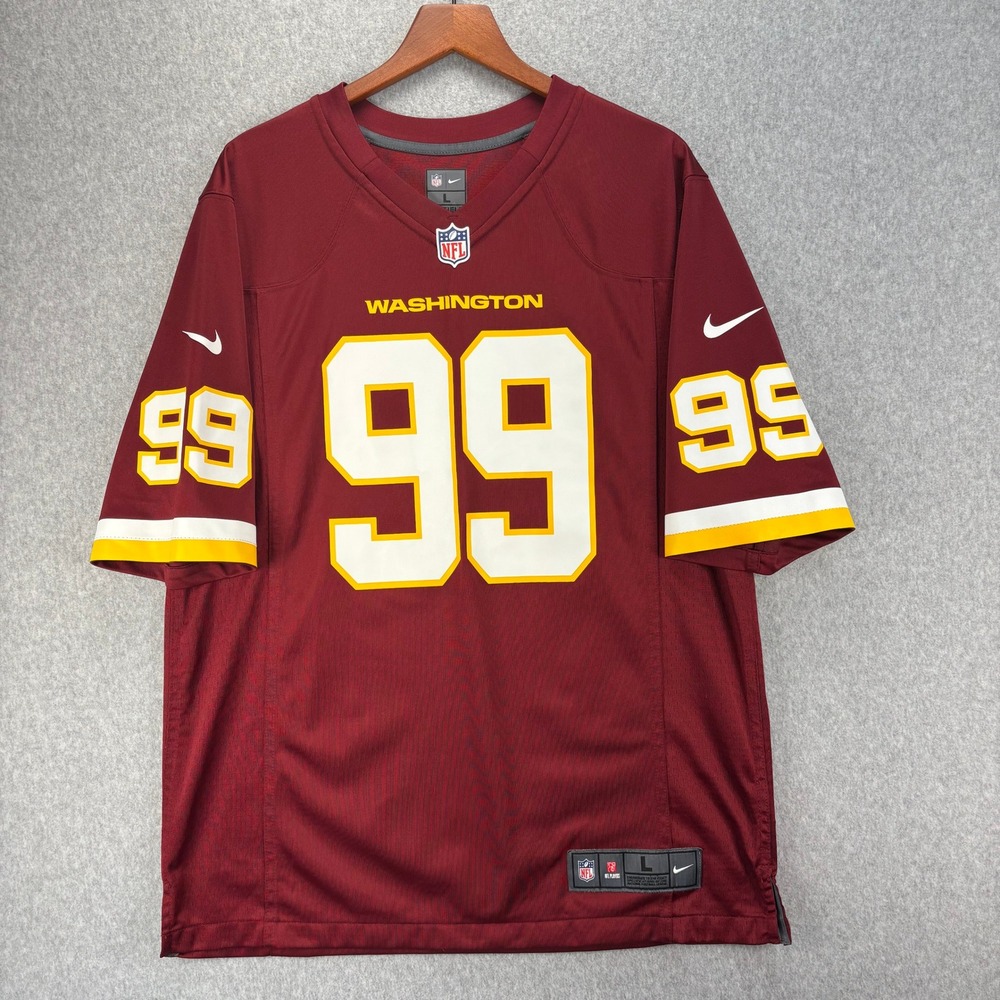 Washington Commanders‎ NFL Nike On Field Jersey #99 Young Burgundy Men's Size L